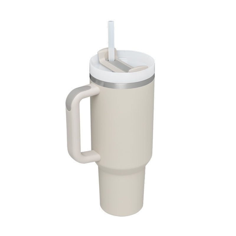 40oz Insulated Travel Tumbler – Double-Wall Stainless Steel Cup with Lid & Straw