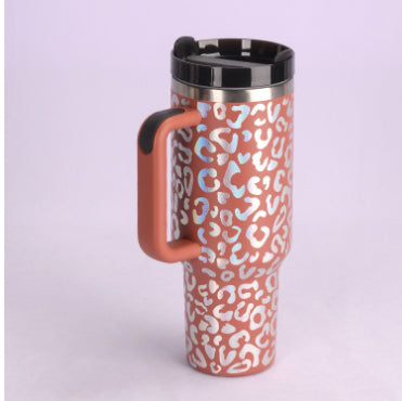 40oz Insulated Travel Tumbler – Double-Wall Stainless Steel Cup with Lid & Straw