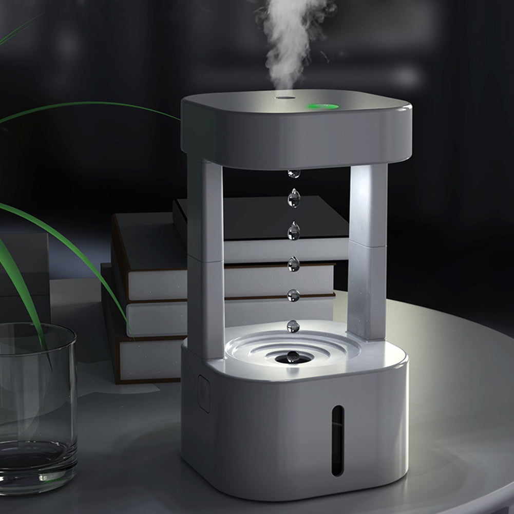 Anti-Gravity Water Drop Humidifier - Smart Air Mist Spray for Home & Office (580ML)