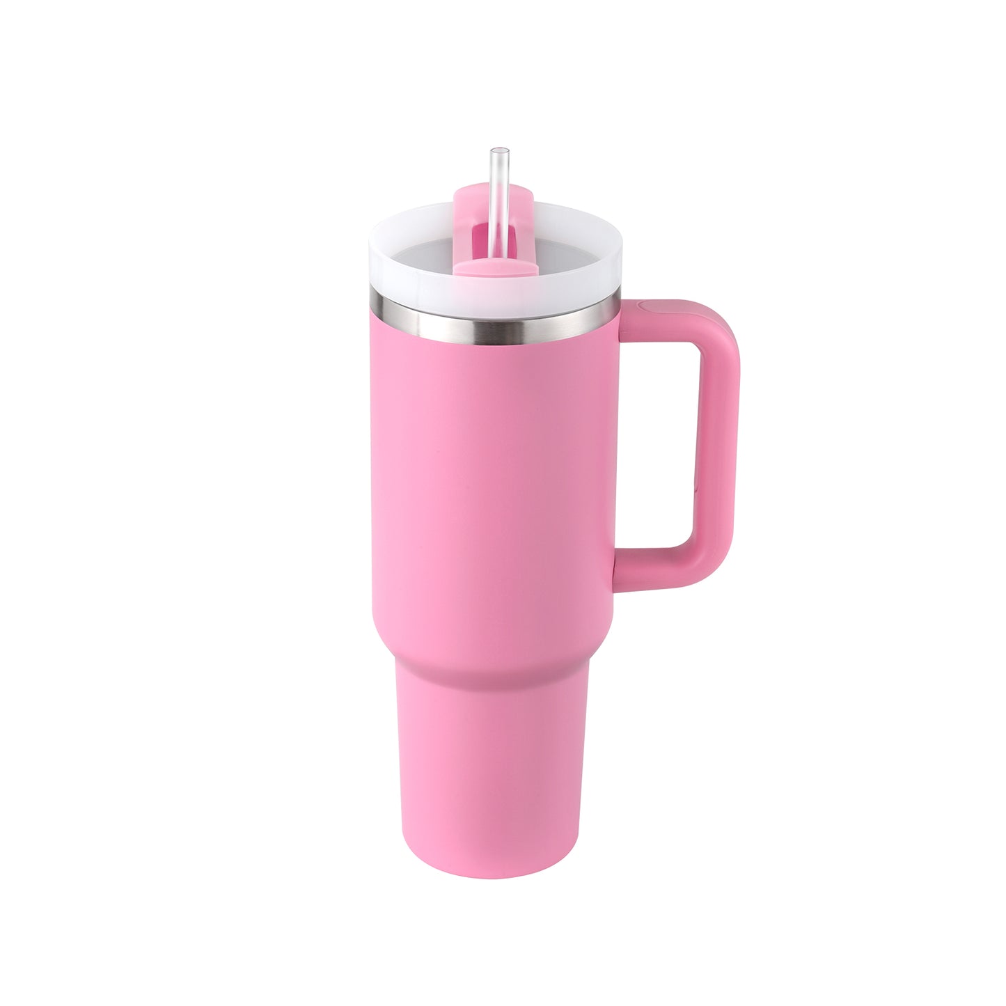 40oz Insulated Travel Tumbler – Double-Wall Stainless Steel Cup with Lid & Straw