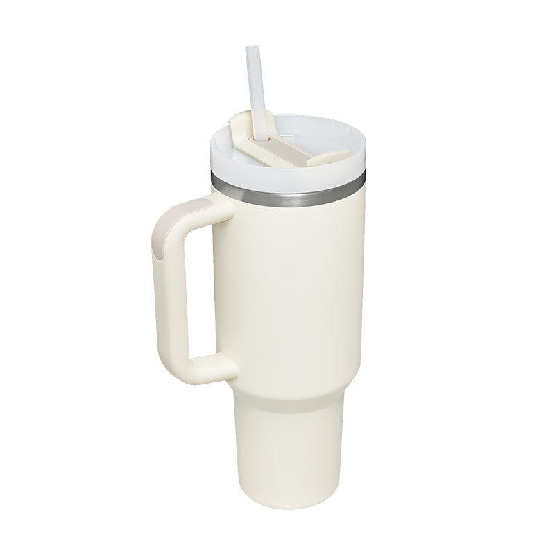 40oz Insulated Travel Tumbler – Double-Wall Stainless Steel Cup with Lid & Straw