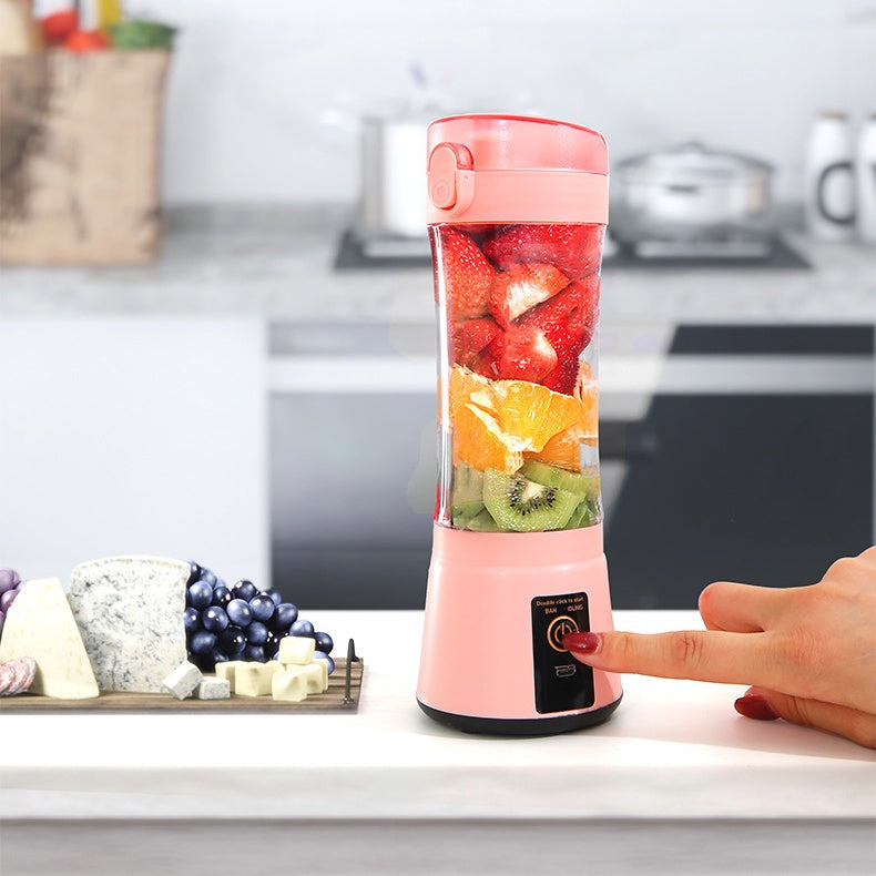 Portable Smoothie Blender – USB Rechargeable Mini Juicer Cup for Travel & Gym