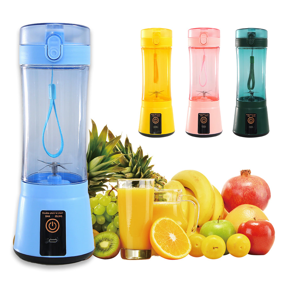 Portable Smoothie Blender – USB Rechargeable Mini Juicer Cup for Travel & Gym