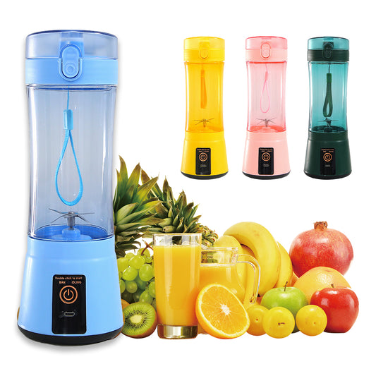 Portable Smoothie Blender – USB Rechargeable Mini Juicer Cup for Travel & Gym