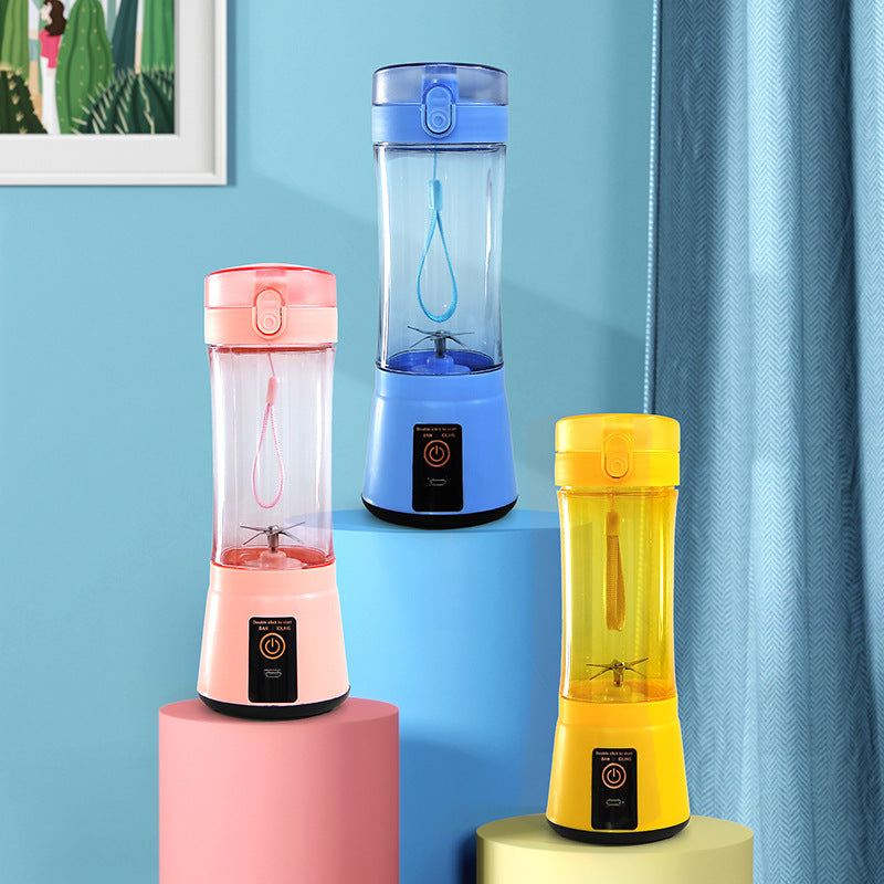 Portable Smoothie Blender – USB Rechargeable Mini Juicer Cup for Travel & Gym