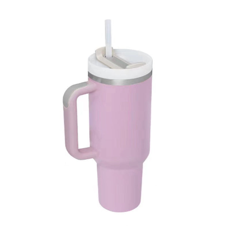 40oz Insulated Travel Tumbler – Double-Wall Stainless Steel Cup with Lid & Straw