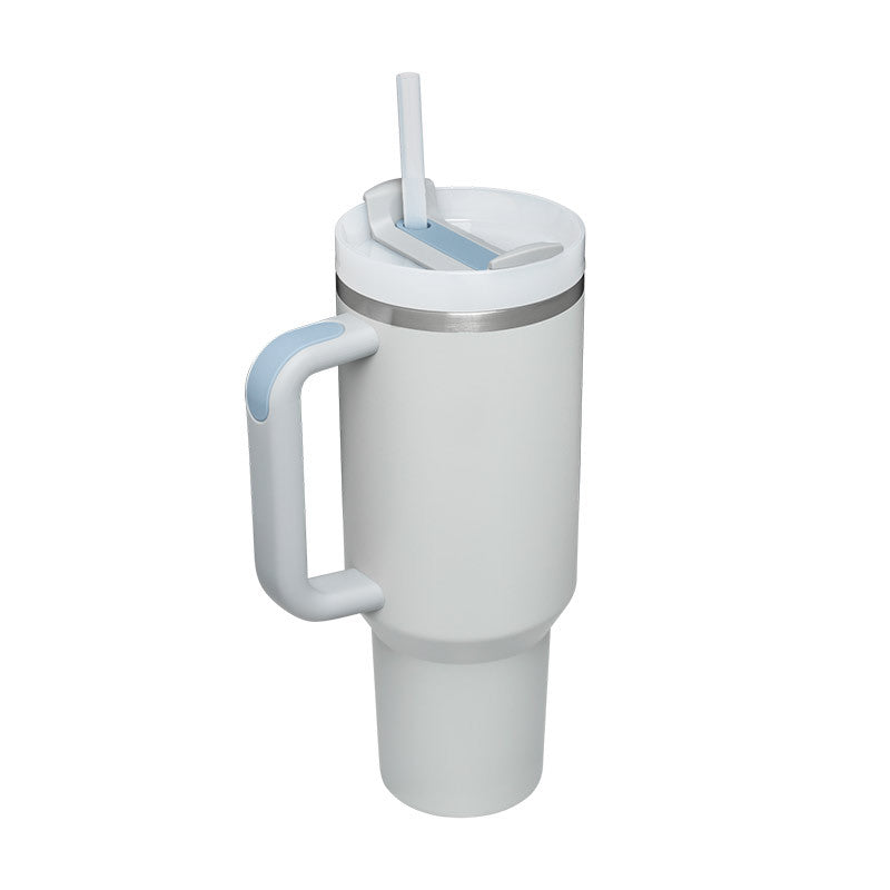 40oz Insulated Travel Tumbler – Double-Wall Stainless Steel Cup with Lid & Straw