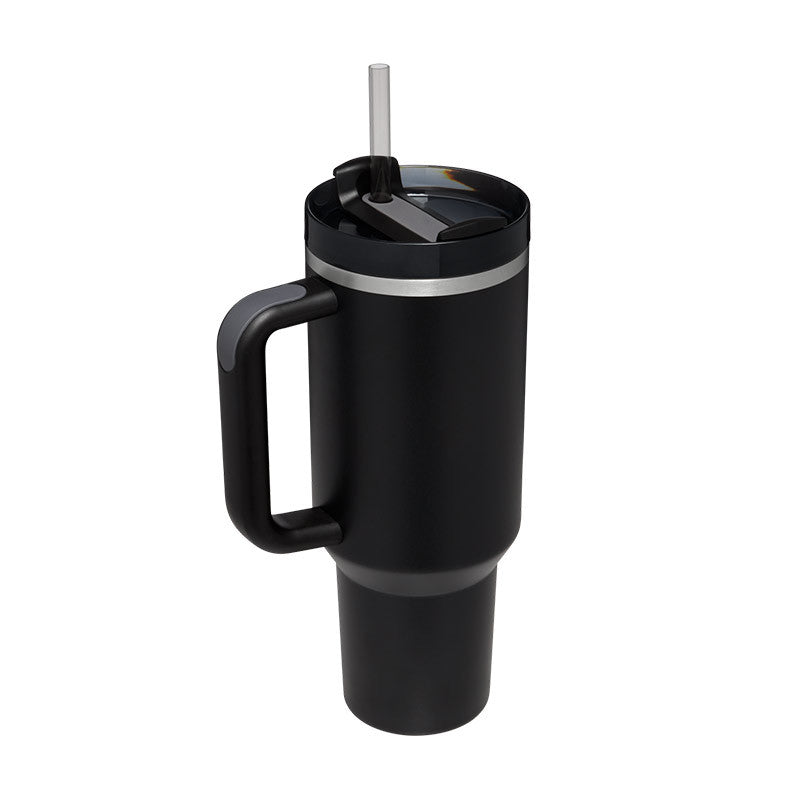 40oz Insulated Travel Tumbler – Double-Wall Stainless Steel Cup with Lid & Straw