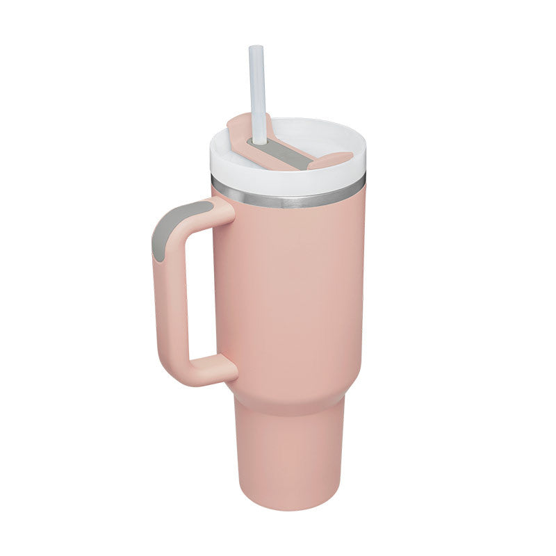 40oz Insulated Travel Tumbler – Double-Wall Stainless Steel Cup with Lid & Straw